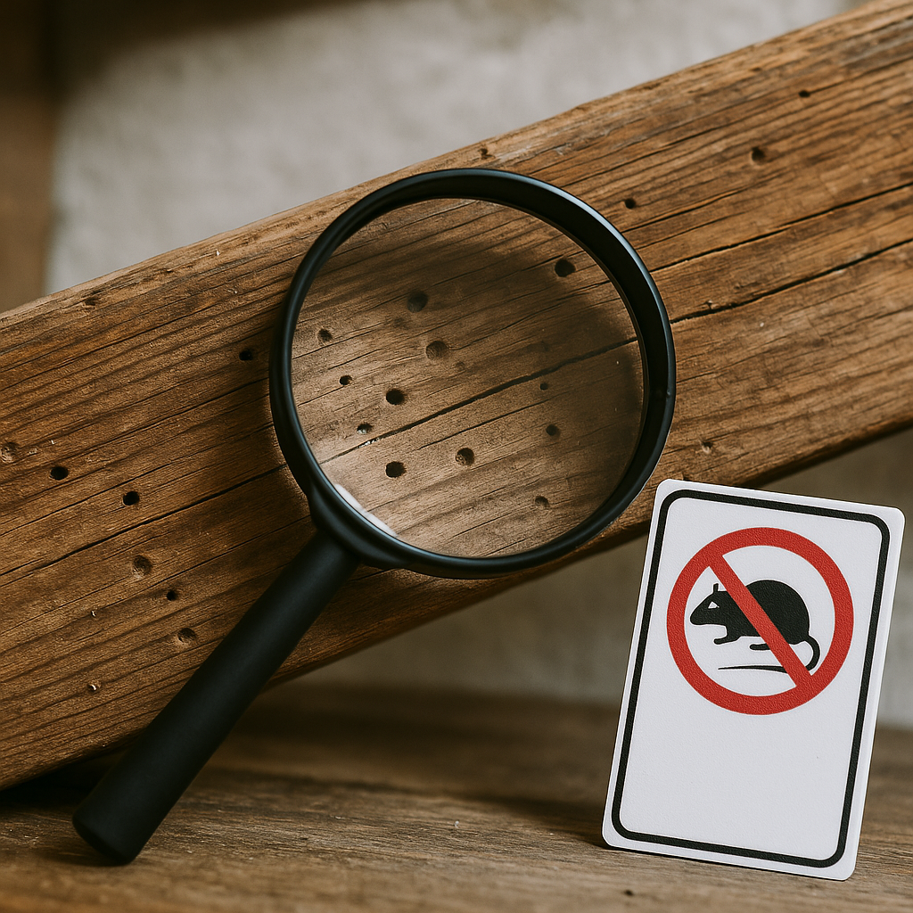 Ispezione preliminare antitarlo