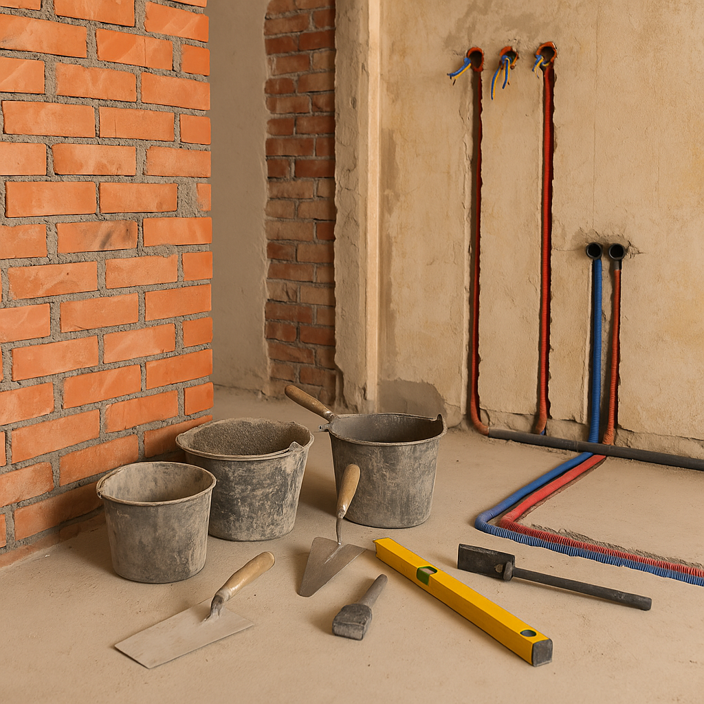 Opere murarie e impiantistiche